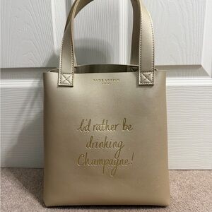 Katie Loxton Champagne Gold Tote Bag